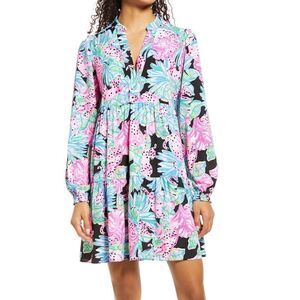 NWT Lilly Pulitzer Winona Long Sleeve Dress XS